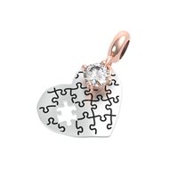 Charm Rerum Donna AMORE in Argento Cristallo 25060M - 25060M